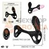 Gladiator max anillo doble estimulacion vaginal y clitorial USB